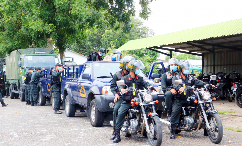 Trung đoàn CSCĐ Tây Nam Bộ xuất quân, hỗ trợ các tỉnh, thành trong khu vực phòng, chống dịch -0