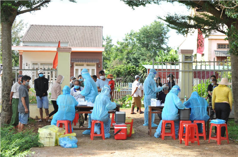 Đắk Lắk triển khai xét nghiệm trên diện rộng trong vùng đồng bào dân tộc thiểu số -0