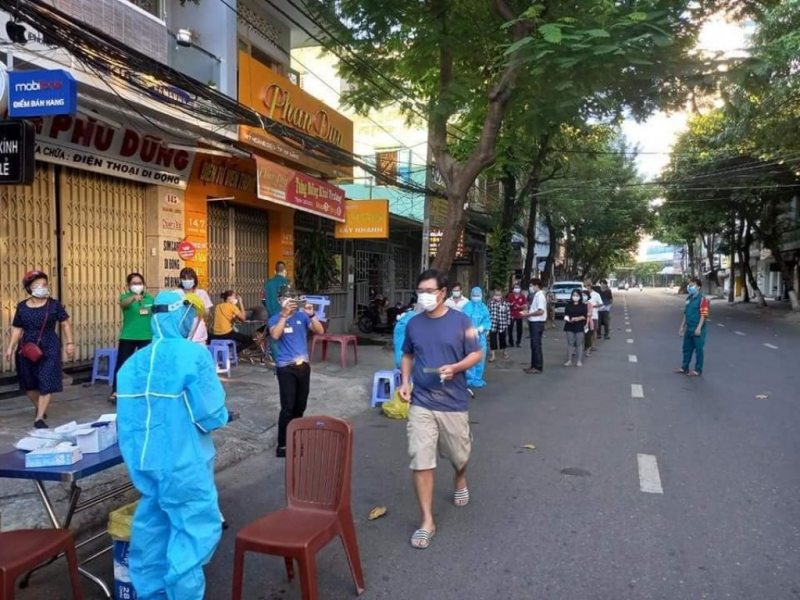 Thêm 153 ca mắc COVID-19 mới, Đà Nẵng dự kiến kéo dài thêm 10 ngày 'ai ở đâu ở đó' -0
