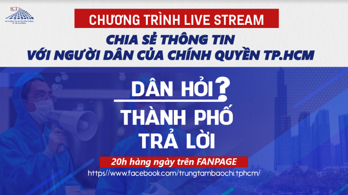 Chương trình phát sóng trực tuyến “Dân hỏi – Thành phố trả lời” -0