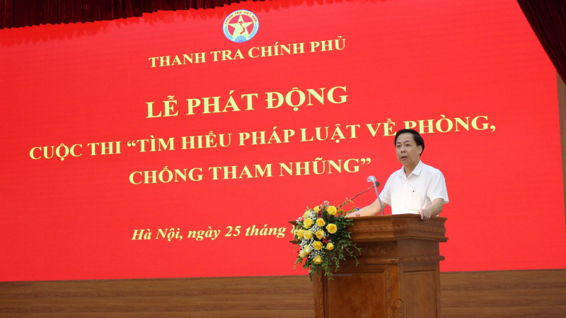 Phát động Cuộc thi “Tìm hiểu pháp luật về phòng, chống tham nhũng” -0