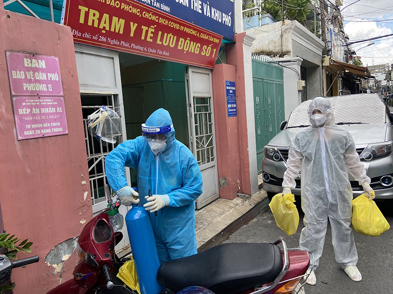 Hy vọng cho các F0 điều trị tại nhà từ bác sĩ tư vấn online và trạm y tế lưu động -0