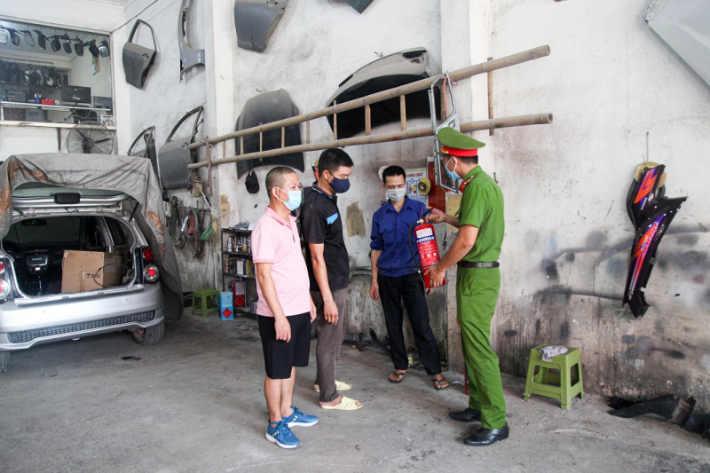 Tăng cường tuyên truyền phòng cháy tại nhà ở của hộ gia đình kết hợp kinh doanh -0