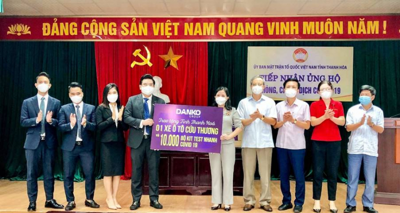 Danko Group chung tay cùng công tác phòng chống dịch tỉnh Thanh Hóa -0