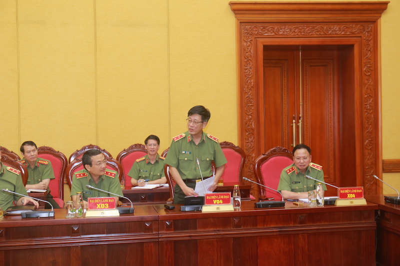 Kiện toàn mô hình tổ chức bộ máy các đơn vị trong CAND -1