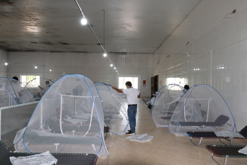 Bình Dương đưa vào hoạt động khu điều trị COVID-19 với 1.400 giường -0