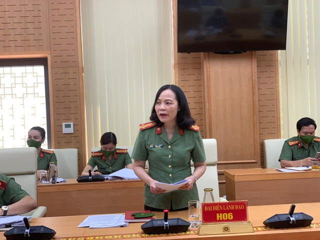 Bàn giải pháp tháo gỡ vướng mắc công tác phòng chống dịch đối với lực lượng CAND -0