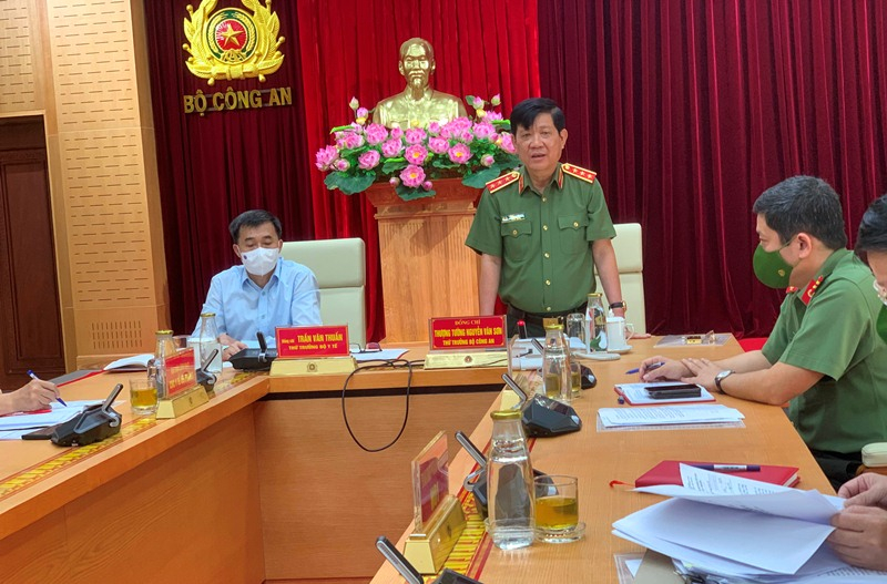 Bàn giải pháp tháo gỡ vướng mắc công tác phòng chống dịch đối với lực lượng CAND -0