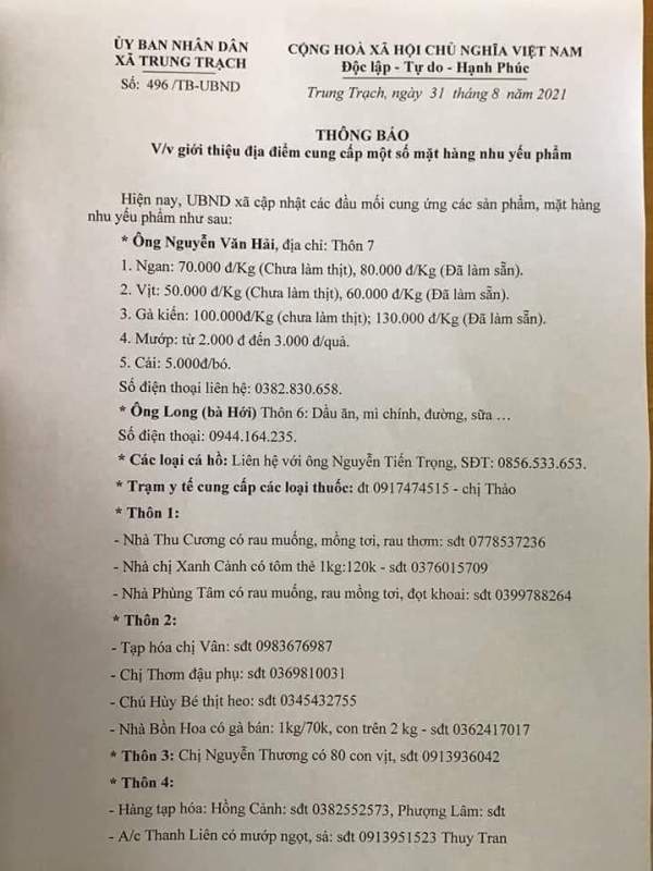 Cách làm hay cần nhân rộng việc đảm bảo lương thực thực phẩm cho người dân trong vùng dịch  -0