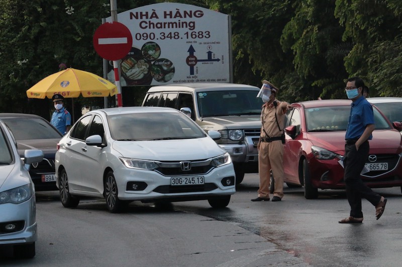 Công an thành phố Hà Nội hỏa tốc hướng dẫn cấp giấy đi đường có mã QR -0