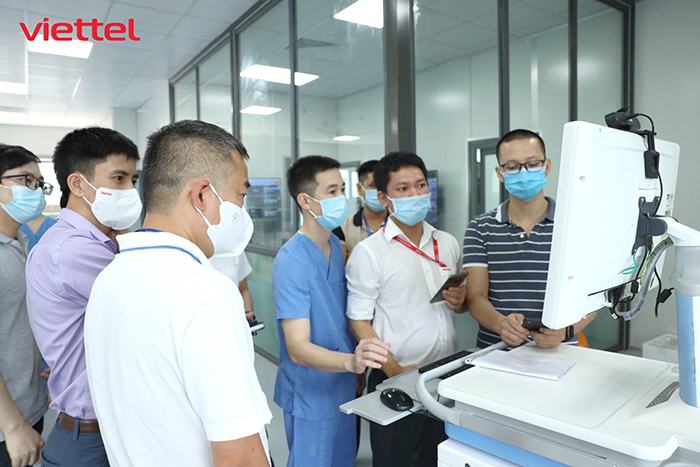 Viettel thiết kế hạ tầng công nghệ thông tin cho Bệnh viện dã chiến hiện đại nhất Hà Nội -0