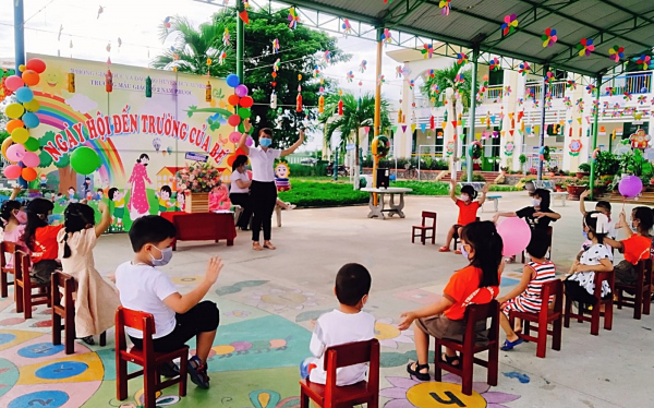 Lễ khai giảng đặc biệt giữa mùa dịch của học sinh cả nước -0