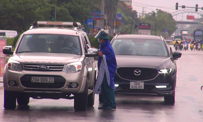 Kiểm soát chặt chẽ quy định cách ly xã hội trên địa bàn TP Thanh Hóa -0