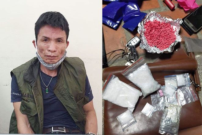 Kiểm tra phòng dịch COVID-19, bắt được nhóm tội phạm ma tuý -0