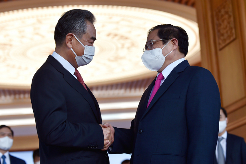 Thủ tướng Phạm Minh Chính tiếp Ủy viên Quốc vụ, Bộ trưởng Ngoại giao Trung Quốc -0