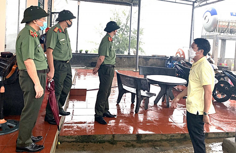 Công an Quảng Nam sẵn sàng lực lượng, phương tiện ứng phó bão số 5 -0