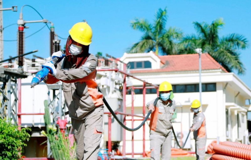 Tổng công ty Điện lực miền Bắc khởi công 56 dự án và đóng điện 44 dự án -0