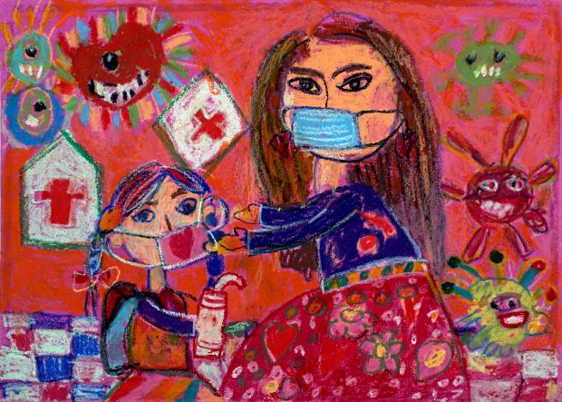 Trưng bày trực tuyến 529 tác phẩm mỹ thuật thiếu nhi  -0