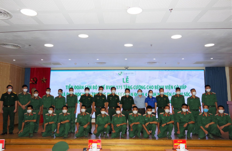 Bệnh viện 175 chi viện thêm nhân lực điều trị COVID – 19 cho bệnh viện thành phố -0