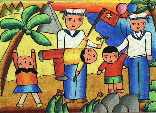 Trưng bày trực tuyến 529 tác phẩm mỹ thuật thiếu nhi  -0