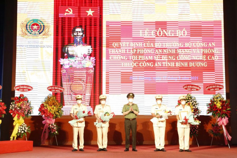 Công an tỉnh Bình Dương có thêm Phòng An ninh mạng và phòng, chống tội phạm sử dụng công nghệ cao -0