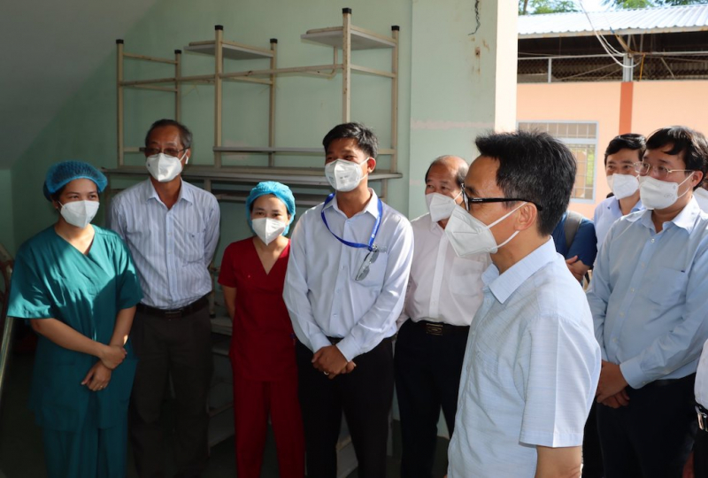 Phó Thủ tướng Vũ Đức Đam kiểm tra công tác chống dịch tại Đồng Tháp và Tiền Giang -0