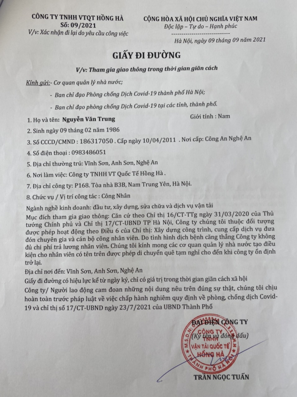 Khởi tố nhân viên kế toán làm giấy đi đường giả để 