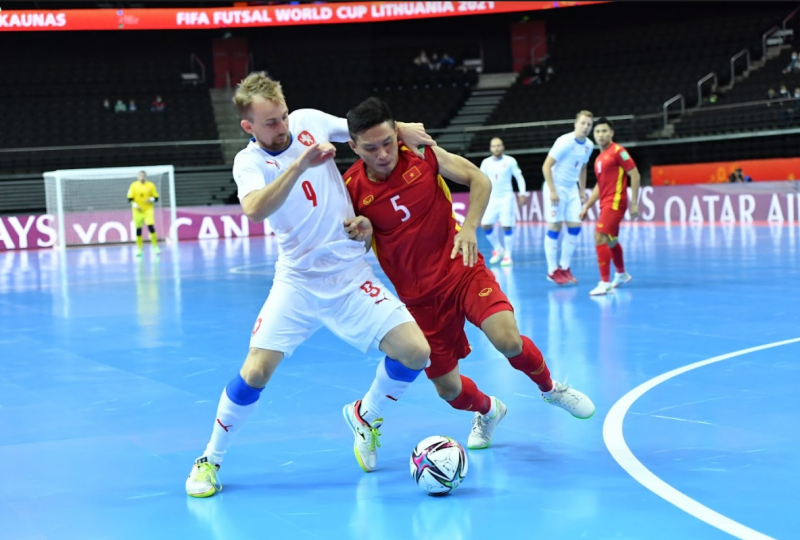 Hòa nghẹt thở trước CH Czech, tuyển futsal Việt Nam lọt vào vòng knock - out World Cup 2021 -0