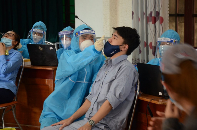 Liên tiếp phát hiện công nhân mắc COVID-19, tạm dừng hoạt động một công ty trong KCN Hòa Khánh -0