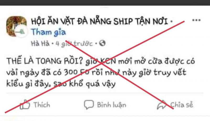 Lãnh phạt 7.5 triệu vì tung tin giả “thành phố có 300 F0”  -0