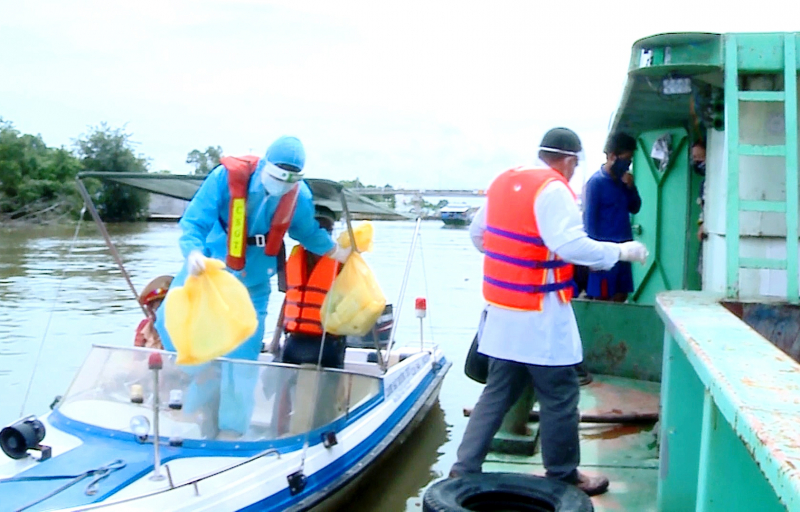Cuộc chiến phòng, chống COVID-19 trên các tuyến sông -0
