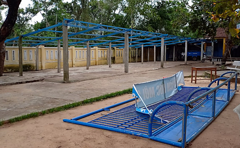 Khẩn trương giúp dân khắc phục hậu quả do lốc xoáy gây ra -0