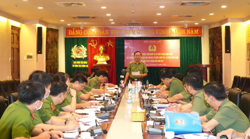 Public security socio-political organizations review task performances -0