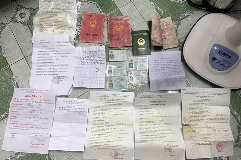 Bắt giữ 6 đối tượng cho vay 240-480%/năm tại Quảng Nam -0