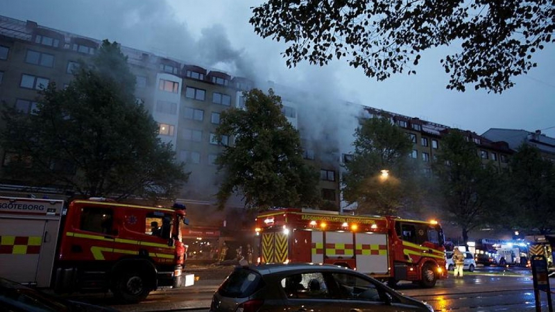 Explosion hits building in Sweden's Gothenburg, 25 in hospital -0