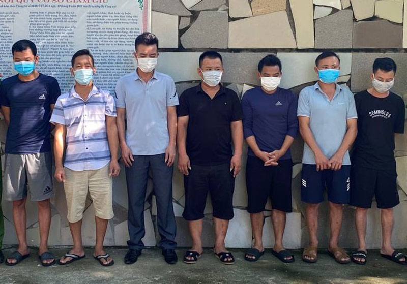 Bắt quả tang 7 đối tượng đánh bạc, thu giữ trên 160 triệu đồng -0