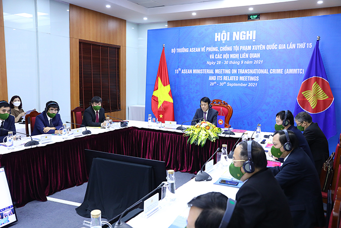 ASEAN cam kết tăng cường hợp tác đấu tranh phòng, chống tội phạm xuyên quốc gia -0