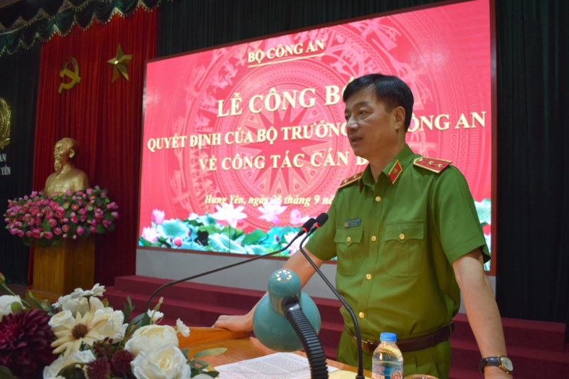 Đại tá Nguyễn Thanh Trường được điều động làm Giám đốc Công an tỉnh Hưng Yên -0