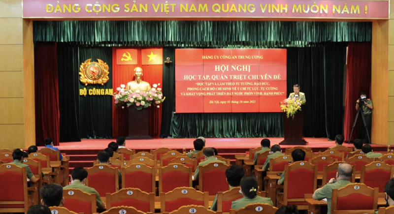 Bộ Công an tổ chức học tập và làm theo tư tưởng,  đạo đức, phong cách Hồ Chí Minh -0