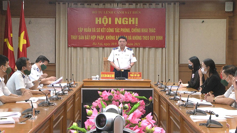 Cảnh sát biển tập huấn phòng, chống khai thác thủy sản bất hợp pháp -0