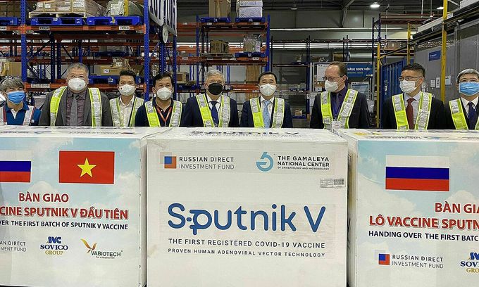 Vietnam receives 740,000 Sputnik V vaccine doses -0