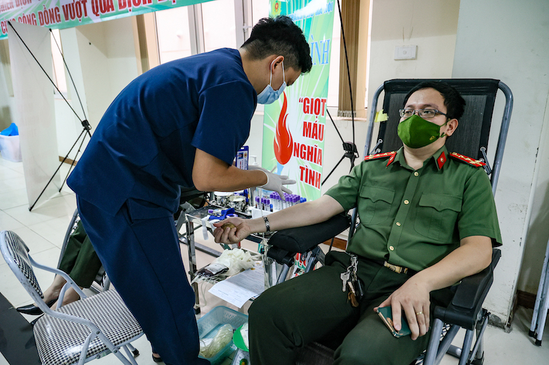 Ra mắt câu lạc bộ Phản ứng nhanh hiến máu tình nguyện  -0