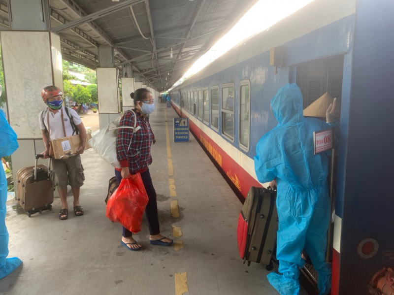 Thí điểm chạy tàu từ 13-20/10/2021, hành khách được theo dõi sức khoẻ tại nhà -0