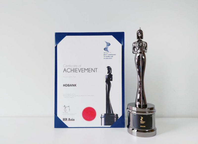 HDBank 4 năm liền được vinh danh “Nơi làm việc tốt nhất Châu Á” -0
