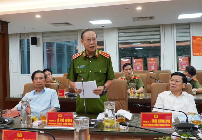 Lấy ý kiến hoàn thiện dự thảo Đề án “Xây dựng lực lượng CAND đến năm 2030 cách mạng, chính quy, tinh nhuệ, hiện đại” -0