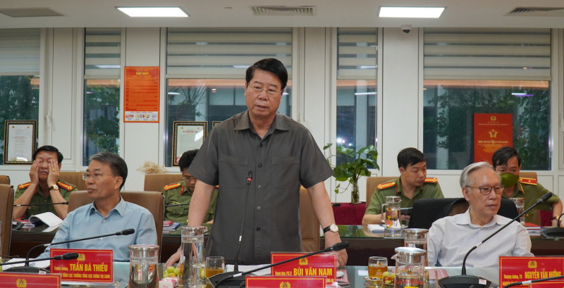 Lấy ý kiến hoàn thiện dự thảo Đề án “Xây dựng lực lượng CAND đến năm 2030 cách mạng, chính quy, tinh nhuệ, hiện đại” -0