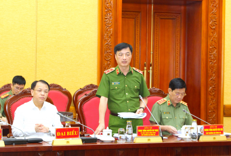 Bộ trưởng Tô Lâm chủ trì Phiên họp thứ 4 Ban Chỉ đạo Đề án xây dựng CAND -0