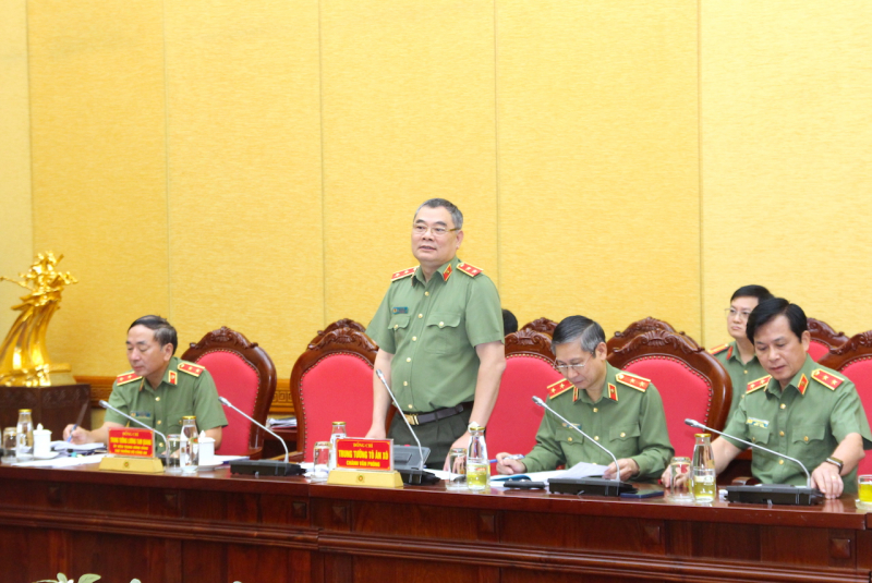 Bộ trưởng Tô Lâm chủ trì Phiên họp thứ 4 Ban Chỉ đạo Đề án xây dựng CAND -0