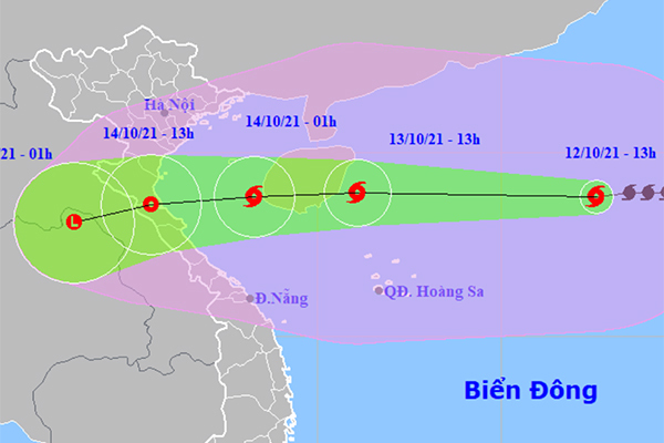 Bão số 8 kết hợp không khí lạnh