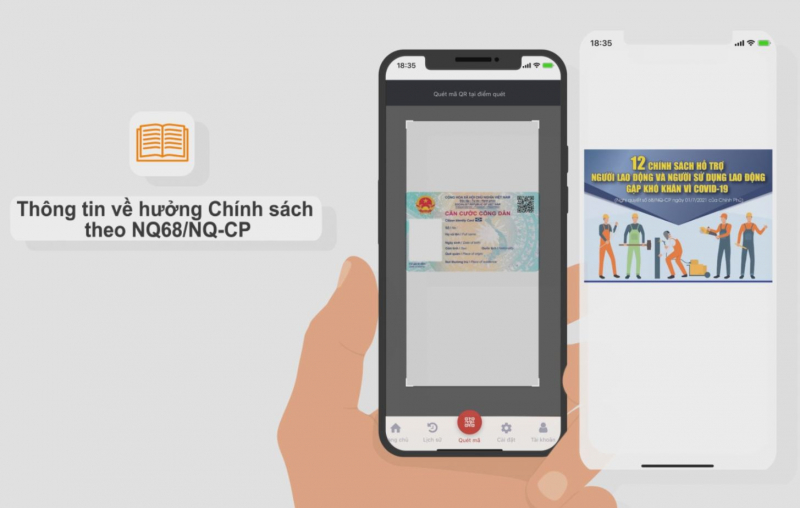 Bổ sung tính năng kiểm tra thông tin hỗ trợ người lao động gặp khó khăn do COVID-19 -0